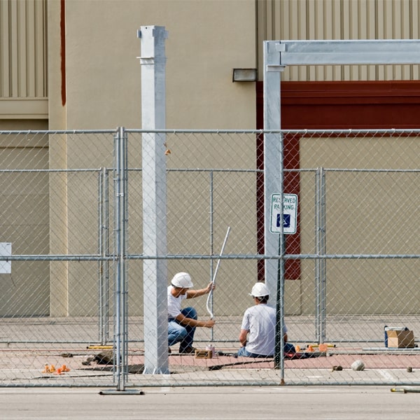 how long can i lease the temporary fence for my construction site or event